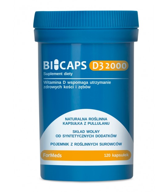BiCaps Formeds Witamina D3 Suplementy Diety