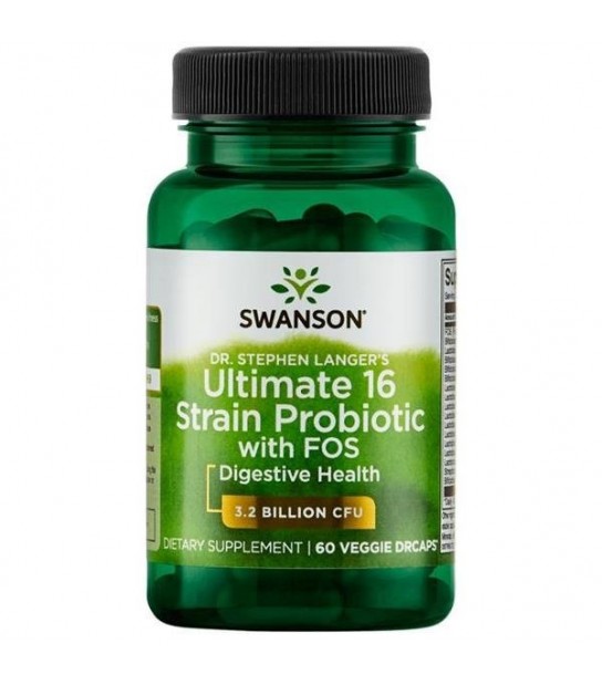 SWANSON Ultimate 16 strain probiotic 60 kaps.