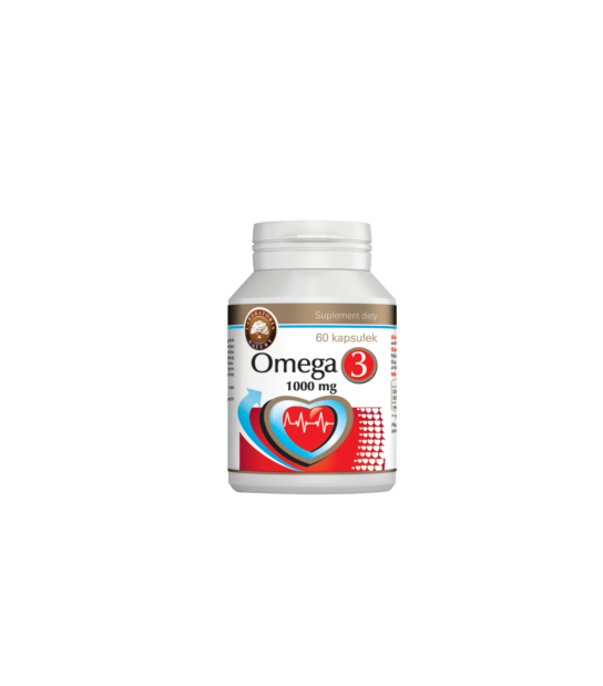 Omega 3 1000 mg 60 kaps. Zdrowe serce